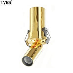 Zoom-in Concealed LED Track Lights Adjustable Beam Simple Focus Spotlights/floodlights High CRI 95 IP44