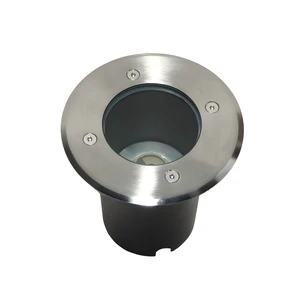 LED In-Ground Light | Replaceable GU10 Bulb | Stainless Steel Outdoor Waterproof Spotlight for Pathways