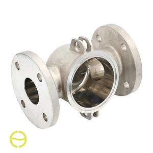 304 Stainless Steel Precision Casting Food-grade Valve Body 316L Silica Sol Casting Chemical Pump Parts
