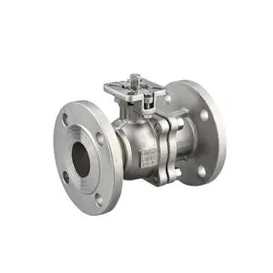 Customizable 2pc Stainless Steel 304 316 Flanged Floating Ball Valve With Hose Design DN25-DN80 Port Sizes EPDM Sealing