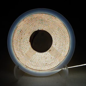 24V 8mm 6000K COB LED Strip Light 320LEDs/M 10W/M Double-Sided Panel Light Strip Flexible Strip for Indoor Decoration