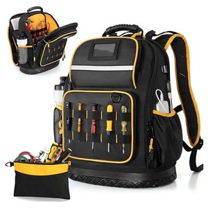 Customized Durable Tactical Tool Bag Large Capacity Storage Backpack Electricians And Home Maintenance Workers Tool Backpack