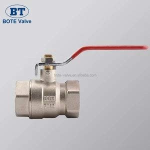BOTE Full Bore Brass CW617N 600 WOG Chrome Plating PN30 1/2
