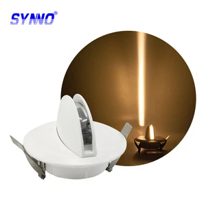 180 Degree IP65 Waterproof Aluminum LED Wall Washer Light 6W for Outdoor Window and Hall Decoration