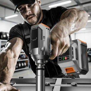 Brushless Impact Wrench Max Breakaway Torque Square Drive Tool Only CE Certificate