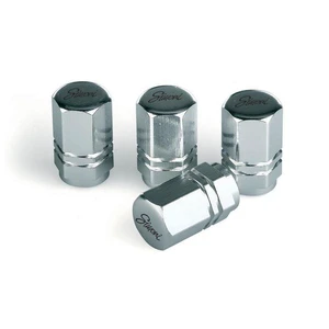 Simoni Racing CAPS2/W Hexagonal White Valve Caps