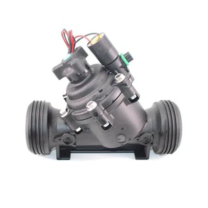 Nylon Pulse Solenoid Valve DN65 Threaded Plastic Body For Farm Irrigation Systems