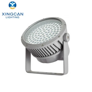 DMX512 RGB 120W/150W Outdoor RGBW Small Beam Angle IP65 Floodlight for Bridge Hotel High-Rise Landscape Lighting LED Spotlight