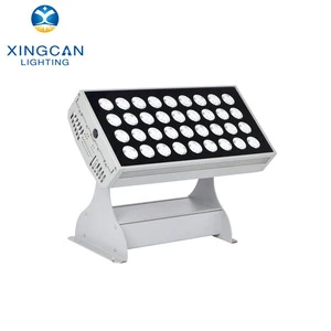 Outdoor Waterproof LED Spotlight Aluminum Bridge Building Lighting DMX RGB IP65 LED Light Source for Bridge Stadium Light