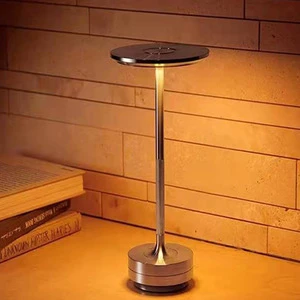 Cordless Table Lamp Study Hotel Living Room Bedroom Bedside Table Lamp Portable Table Lamp