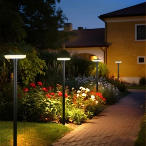 Outdoor 12V IP65 Waterproof Landscape Path Lighting Garden Lights for Patio Yard Lawn Walkway Driveway Decor