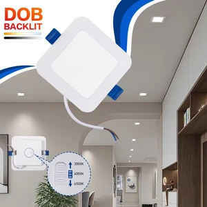 Residential Indoor Lighting 9W Commercial Indoor LED Panel Light 3000k-6500k LED Square Panel Light