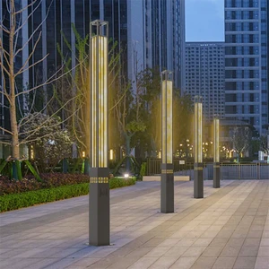 Color Ac Power Supply Ip65 Grade Warm White Led Garden Decoration Indoor and Outdoor Led Landscape Garden Column Light
