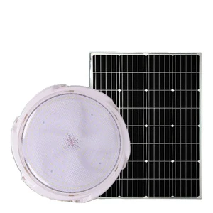 Durable Flexible Outdoor Solar Ceiling Light Energy Efficient with Panel Power for Home Use