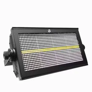 8+8 LED Strobe Light White Laser Spotlights Moving Lights Aluminum Body 100W Power DMX512 Control IP20 for Landscape Lighting