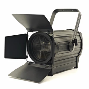 Bertin JGD-600 Electric Focusing Spotlight 5-Color LED with RGBW Warm White E27 Base for Theater TV Station Event Lighting