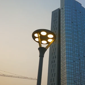 Minimalist Style LED Outdoor Column Light for Urban Renovation Project and Shopping Center Path Community Garden Lights
