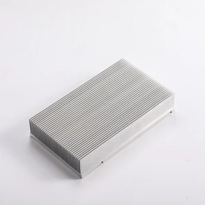 Large Aluminum Heat Sink High Power Cooling Radiator GPU Cooler Plate Fin Heatsink