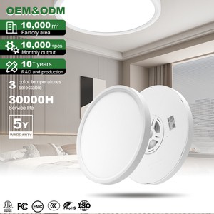 High Quality Dimmable Plastic Round Anti Glare Home Hotel Store 16W 24W 36W 40W Surface Mounted LED Panel Light