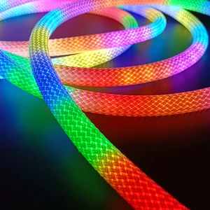 High Lumen Ip67 APP Control Landscape Bridge Lighting Party Decoration Colorful Flex 3m Rgb Led Neon Light