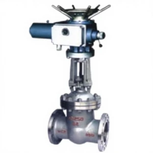 Auswell Electric Actuated Globe Valve (Dual Operation: Electric + Manual) - Flanged Connection