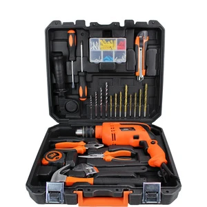 Power Tools Kits Screwdriver Combination Toolbox Household Repair Toolkit Electric Drill Electric Hammer Tool Box Hand Tool Set