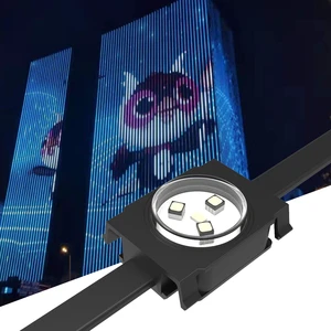 Outdoor IP67 Led Point Light Source DC24V Building Bridge Lighting Colorful Light Strings