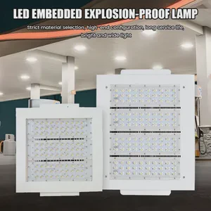 Aluminum 5-Year Warranty IP65 Durable Outdoor 100W-300W Gas Station LED Canopy Light Ceiling