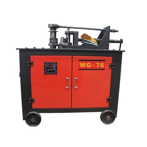 WG-76 Semi-Automatic Motor-Driven Copper Stainless Steel Aluminum PVC Tube Bender Square Tube Bending Machine Dobladora De Tubos