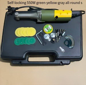 Multi-Purpose 90 Degree Electric Polisher 6-Speed Bend Head Grinder Kit With Accessories For Wood Metal