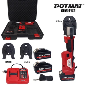 Portable Electric BatteryHydraulic Copper Pipe Crimping Tools 16,20,25,32pex,multilayer,other Plastic Pipes