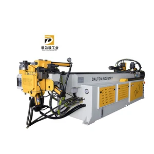 Hydraulic 3D Automatic CNC Steel Pipe Bending Machine 38mm Square Tube Bender Mandrel Stainless Steel Alloy Motor Aluminum