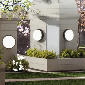 Modern IP65 15W LED Wall Mounted Lights Waterproof Indoor Outdoor Direct Factory Sale for Garden Application Outdoor Wall Lamps