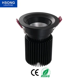 Commercial Dali Dimmable Downlight Cob Downlight Decorative 30W 40W High Lumen 3CCT Adjustable Super Bright Recessed