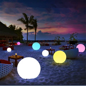 Waterproof LED Garden Ball Light Rechargeable Landscape Lighting Lawn Lamps for Outdoor Party Wedding Bar Garden