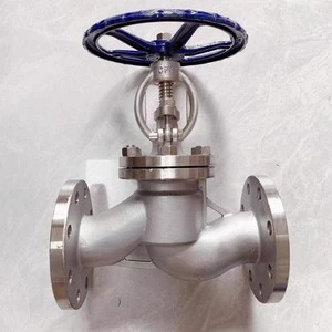Full Port Globe Valve 316 6 Inch Class 600 RF Flange Electric Actuator With Limit Switch For Water Treatment
