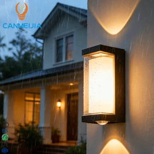 AC 85-265V High Brightness Home Lighting Outdoor Led Wall Lamp Exterior Wall Mounted Waterproof Garden Lights/Led Wall Lights
