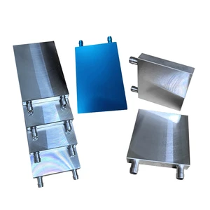 80*80, 80*240 Semiconductor Aluminum Heat Sink Cooling Water Cooling Plate Liquid Water Cooling Heatsink