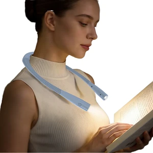 EGH Ergonomic Long-lasting 800mah Ultralight Dimmable Type-c Rechargeable Flexible Neck Reading Lamp Book Light