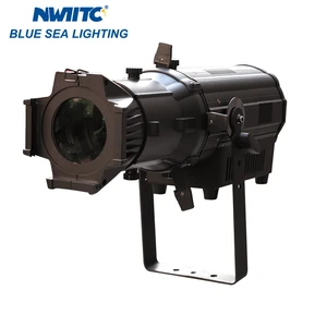 Factory Sales White 200w Focus LED Leko Profile Spot Light 19° for Wedding Theater bar