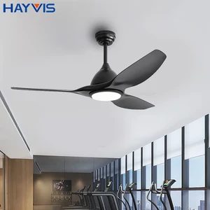High Quality Household Hotel Living Room Decorative Three-leaf Ceiling Fan Lamp Adjustable LED Ceiling Fan with Light