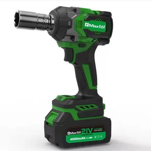 Industrial-Grade 21V Brushless Impact Wrench Multifunctional DIY Tool with Battery Power Source Factory Sale