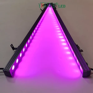 YY-XQ4033 Wall Washers With 18/24 ICs/m Pixel Points LED Light Source IP67 Rating Programmable By SPI Or DMX512 Controller