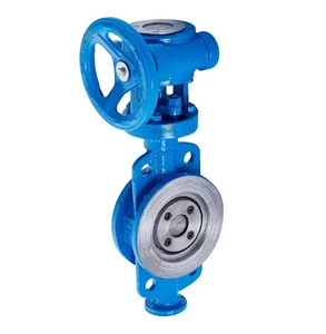 High Quality Turbine butterfly Valve Cast Steel butterfly Valve
