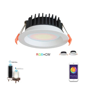 HOt Light Smart 5W 7W 10W LED Ceiling Downlight Aluminum Smart Down Light WiFi Tuya LED Downlight Australia Smart Led Spot Lamp