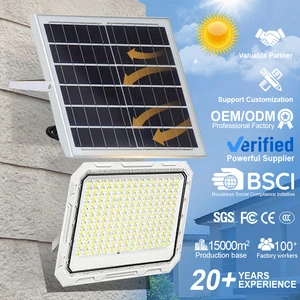 Lens Bright 100W 200W 300W 400W LED Waterproof Home Lighting Outdoor Garden Light Solar Lighting Flood Light Solar Street Light