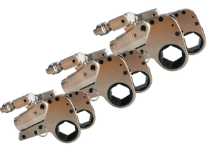 Anti Impact High Speed Rail Catenary Pole Base Hydraulic Hollow Torque Wrench for Ethiopian Rail Projects