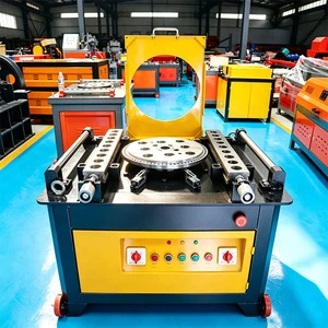 Heavy Duty 6-32MM Rebar Bending Machine 4KW Motor Steel Bar Bender For Construction