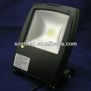 black casing integration 20w led flood light
