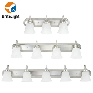 ETL Listed 1/2/3/4 Lights Wall Mount Vanity Lamp Interior Bathroom Vanity Lighting Fixture